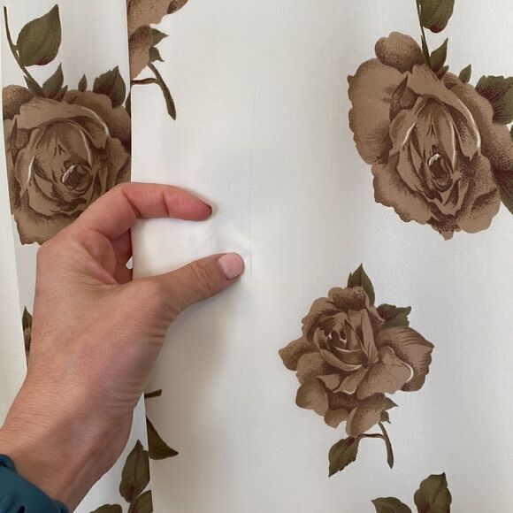 Vintage 90's Maxi Floral Dress Size 13 - Picture 6 of 16